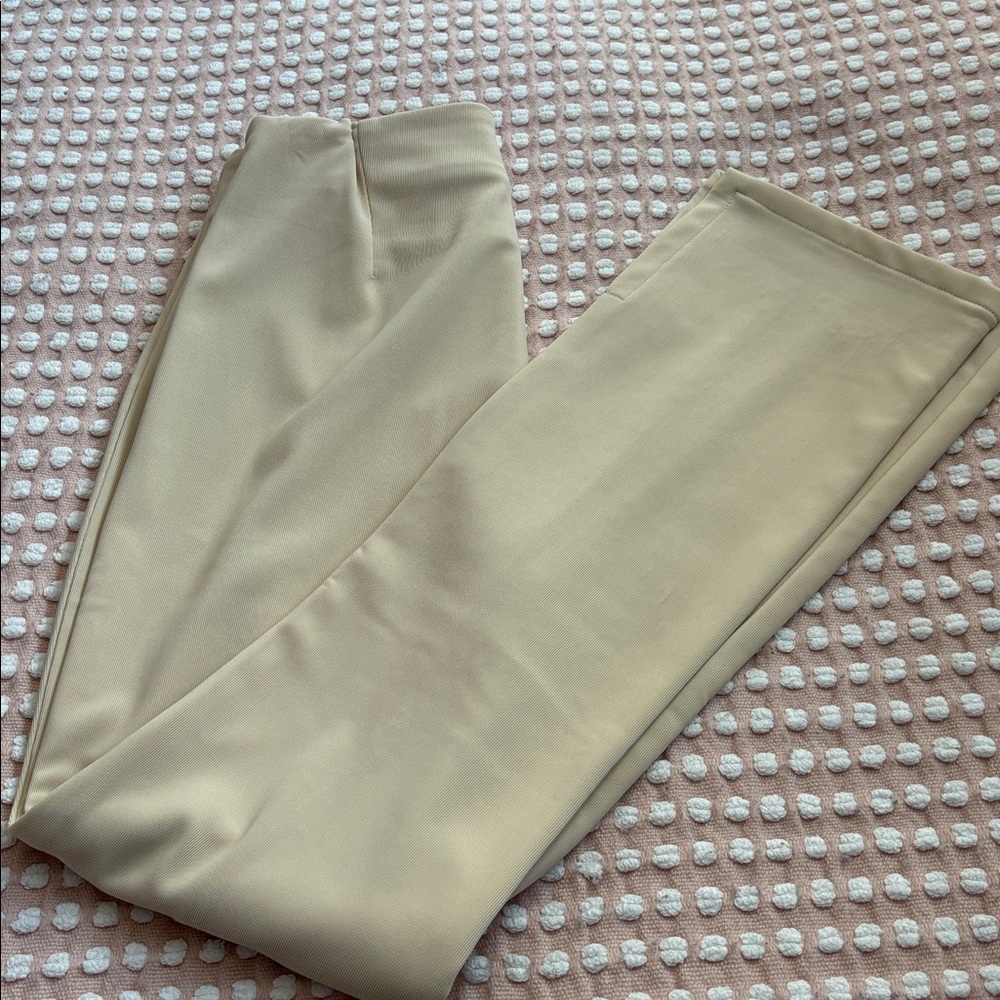 En Saison Tan/Cream Trousers - Picture 5 of 6